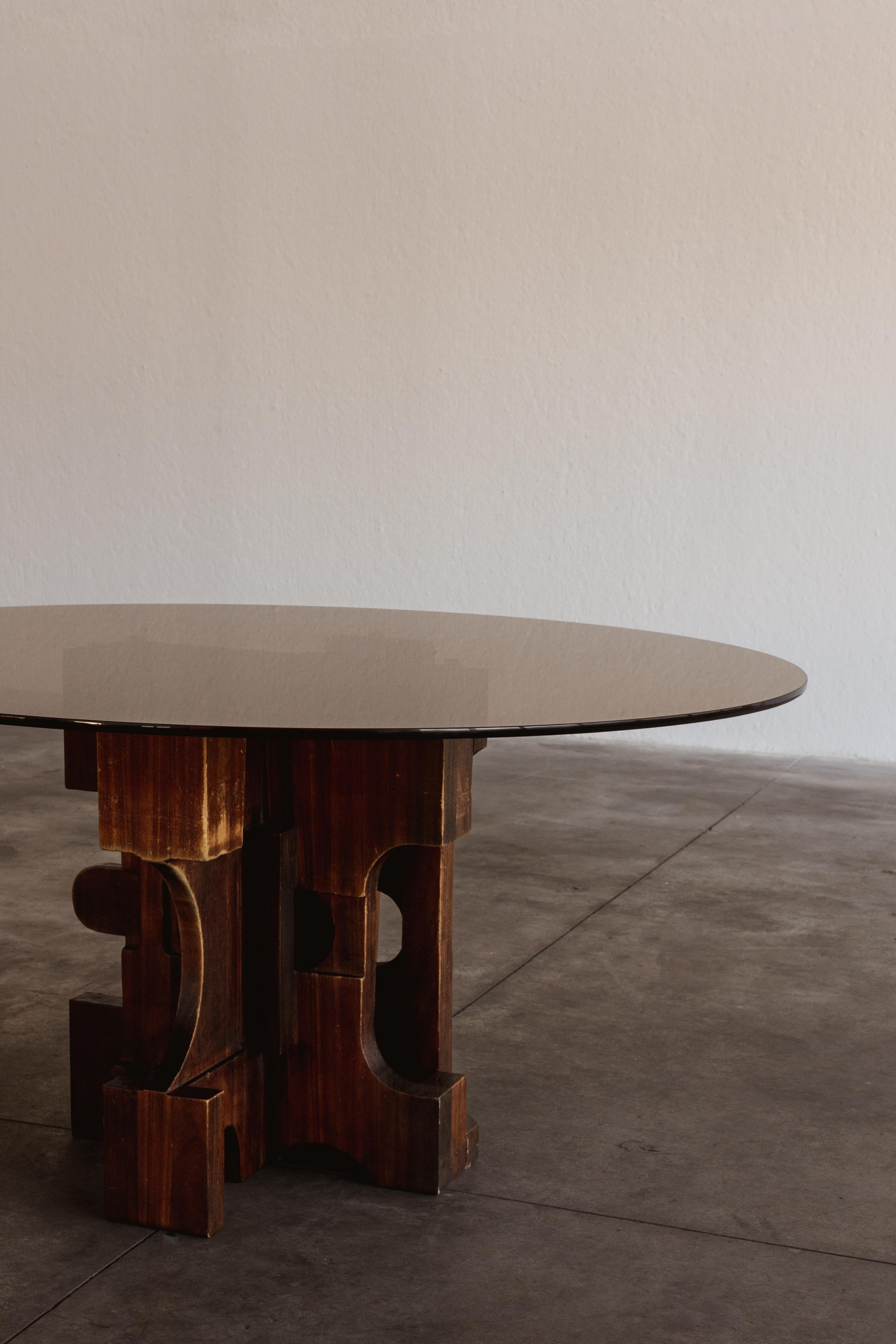 Nerone & Patuzzi Dining Table for Gruppo NP2, 1970s For Sale 8
