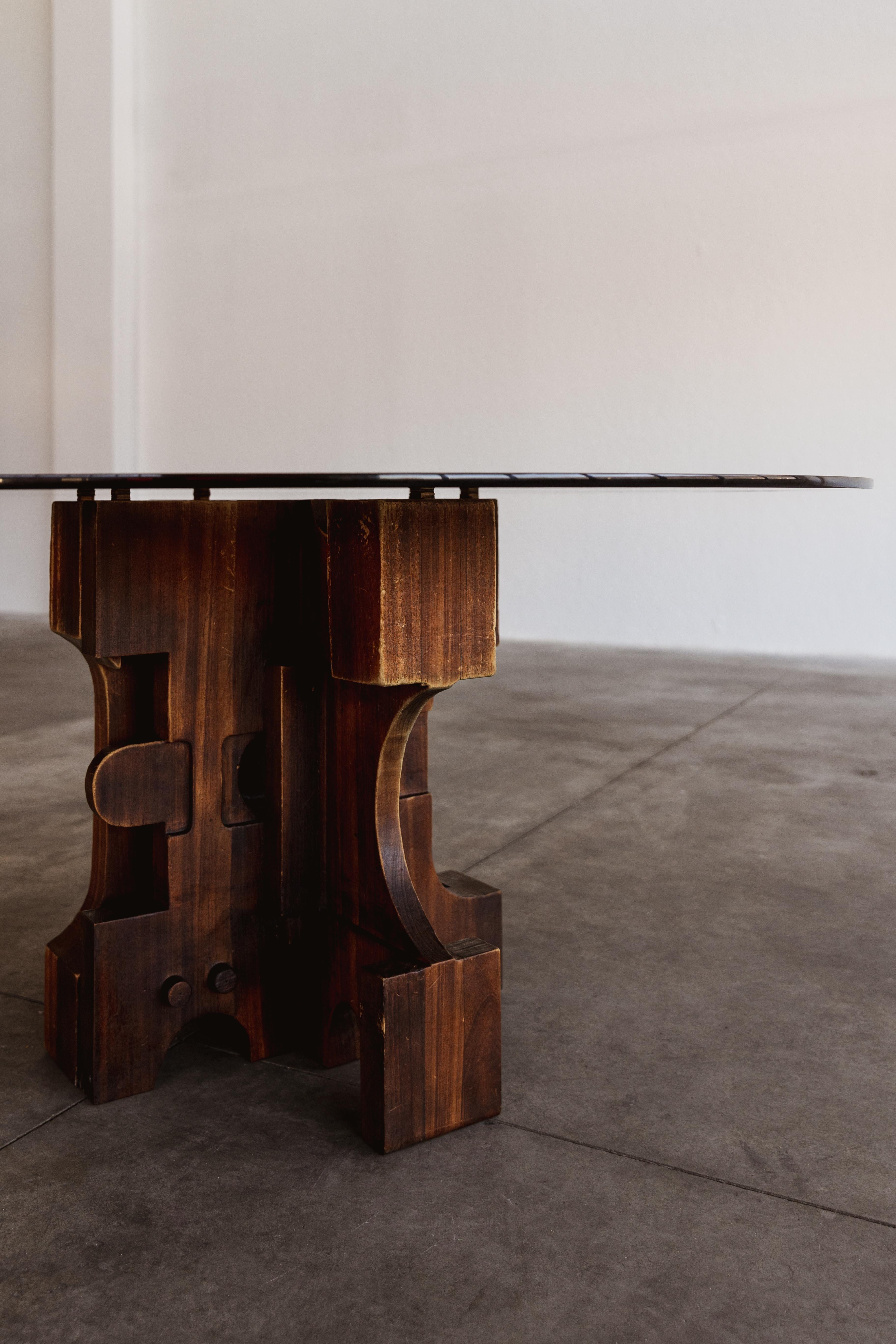 Italian Nerone & Patuzzi Dining Table for Gruppo NP2, 1970s For Sale