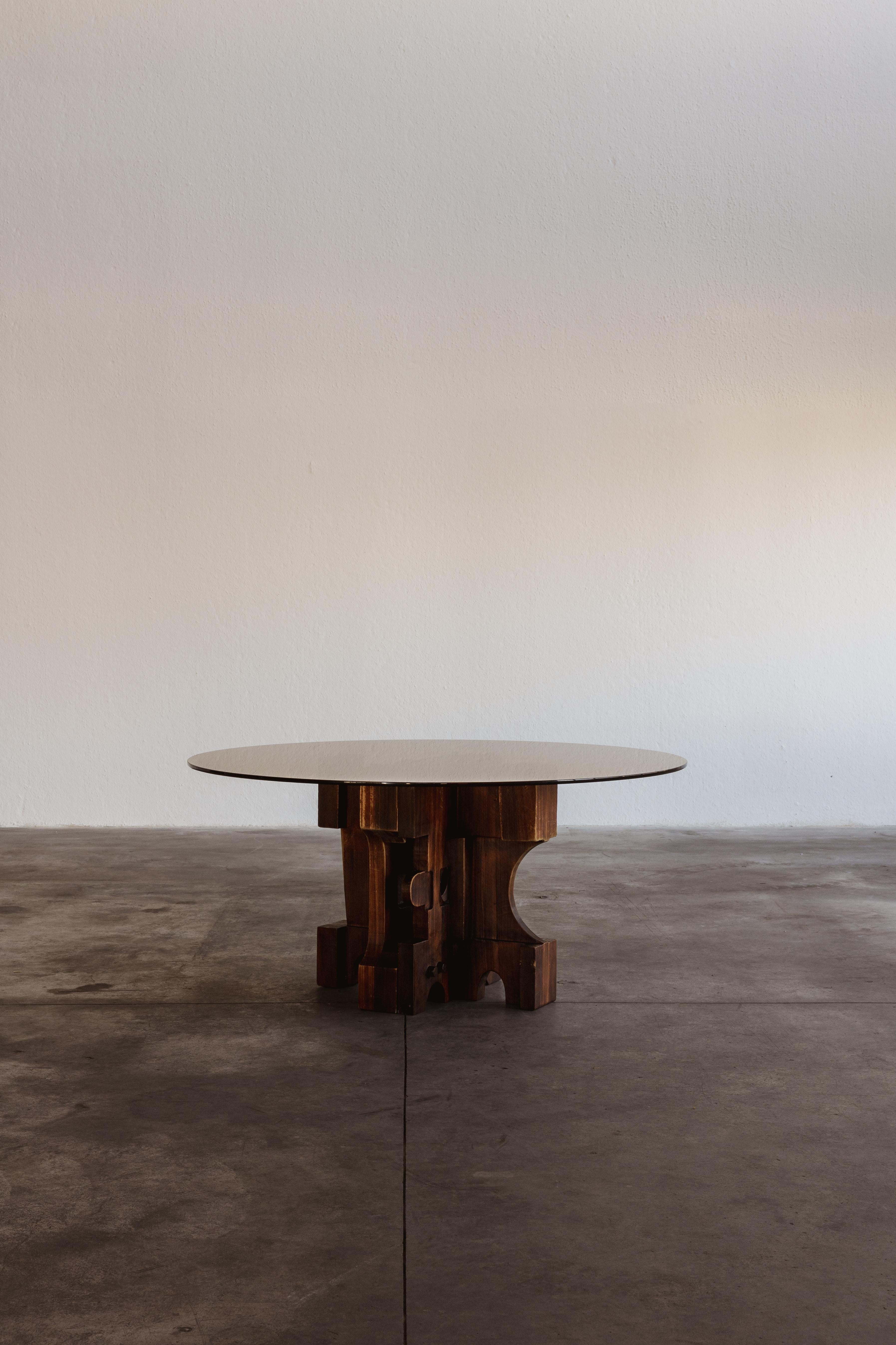 Late 20th Century Nerone & Patuzzi Dining Table for Gruppo NP2, 1970s For Sale
