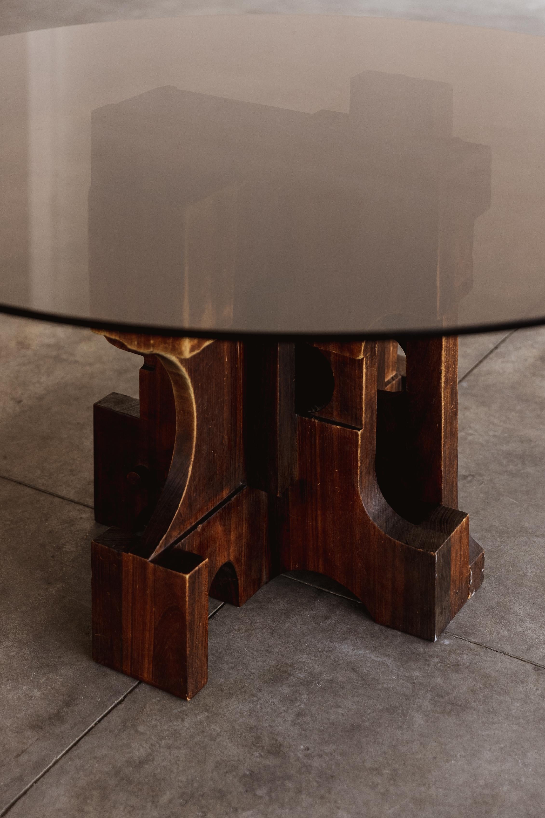 Nerone & Patuzzi Dining Table for Gruppo NP2, 1970s For Sale 1