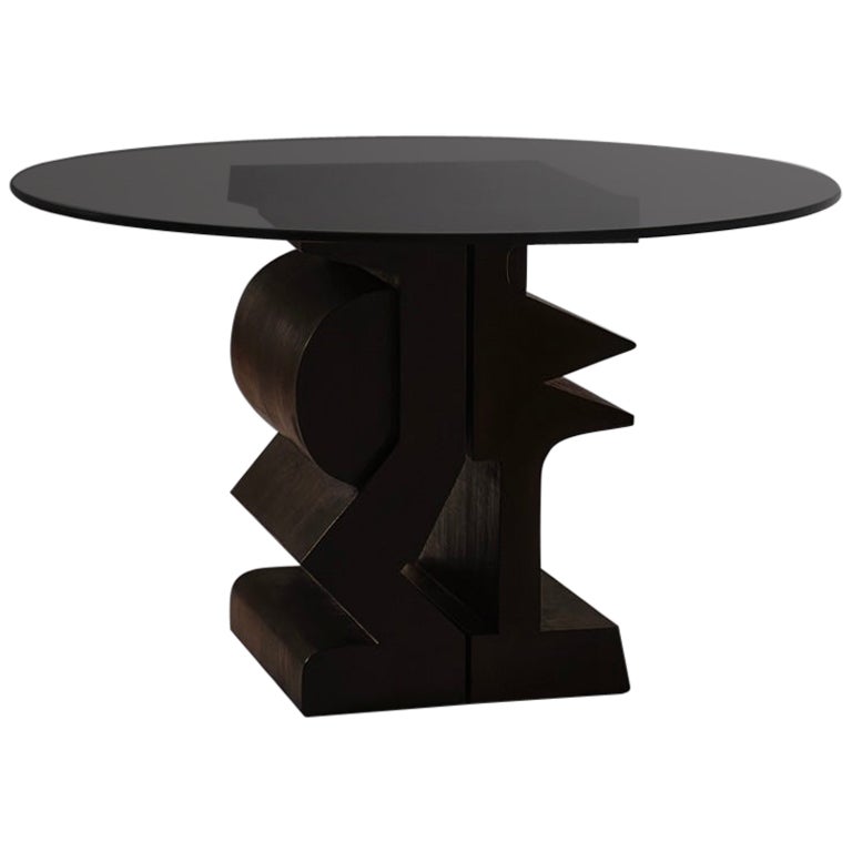 Nerone & Patuzzi dining table 'Scultura Blocchi' for Gruppo NP2, Italy 1960s