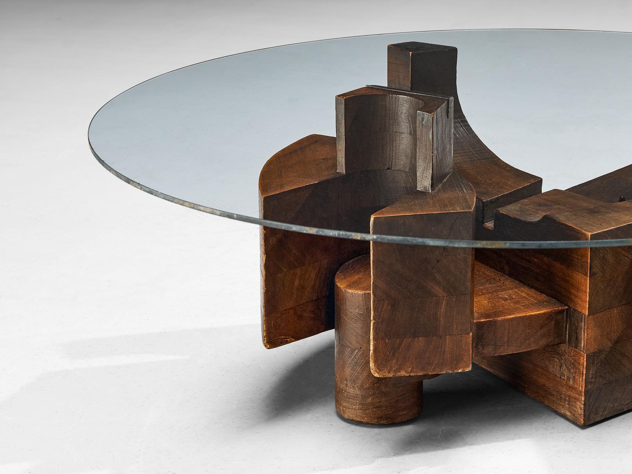 Nerone & Patuzzi for Gruppo NP2 Sculptural Coffee Table  3