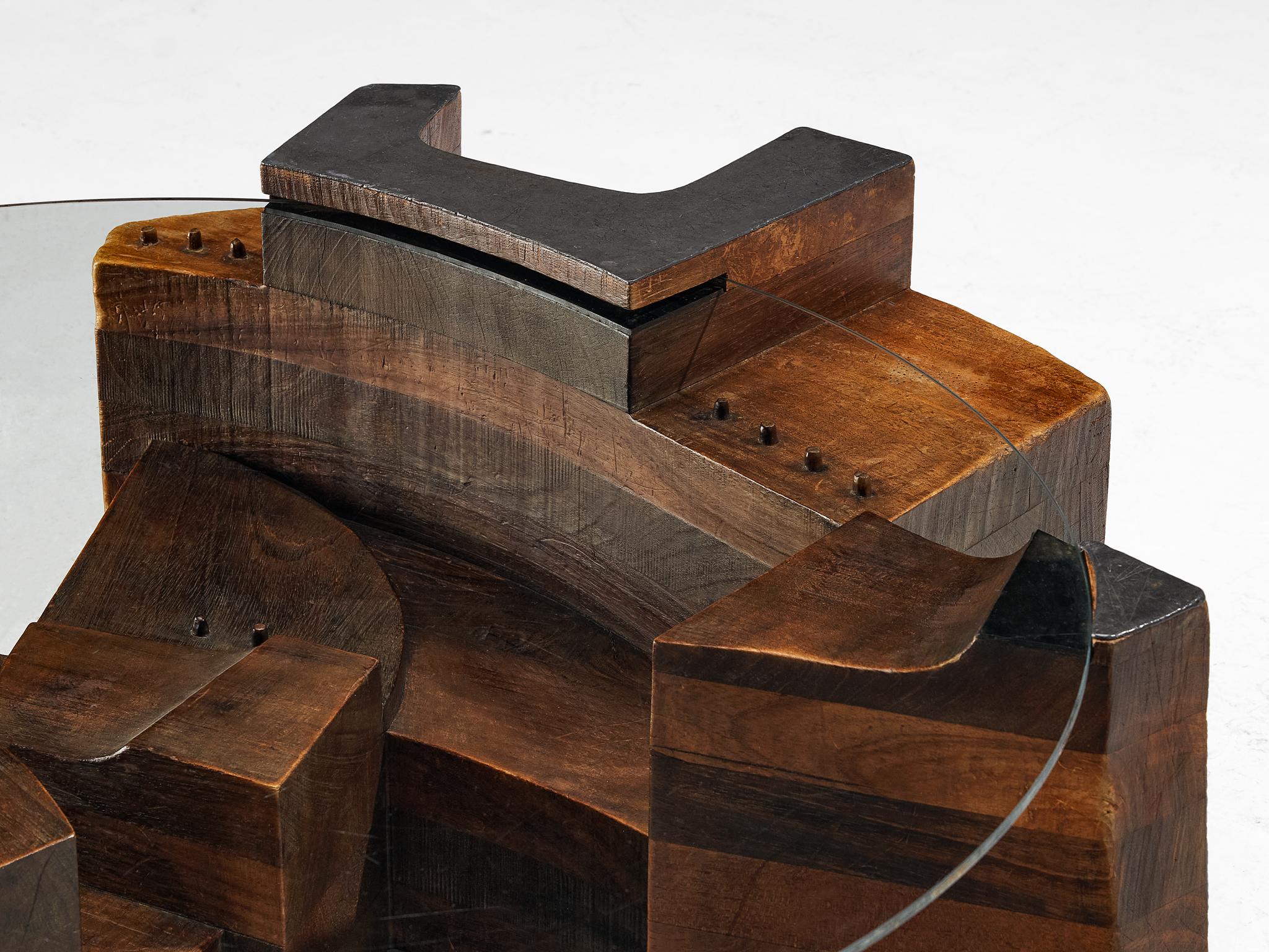 Nerone & Patuzzi for Gruppo NP2 Sculptural Coffee Table  4