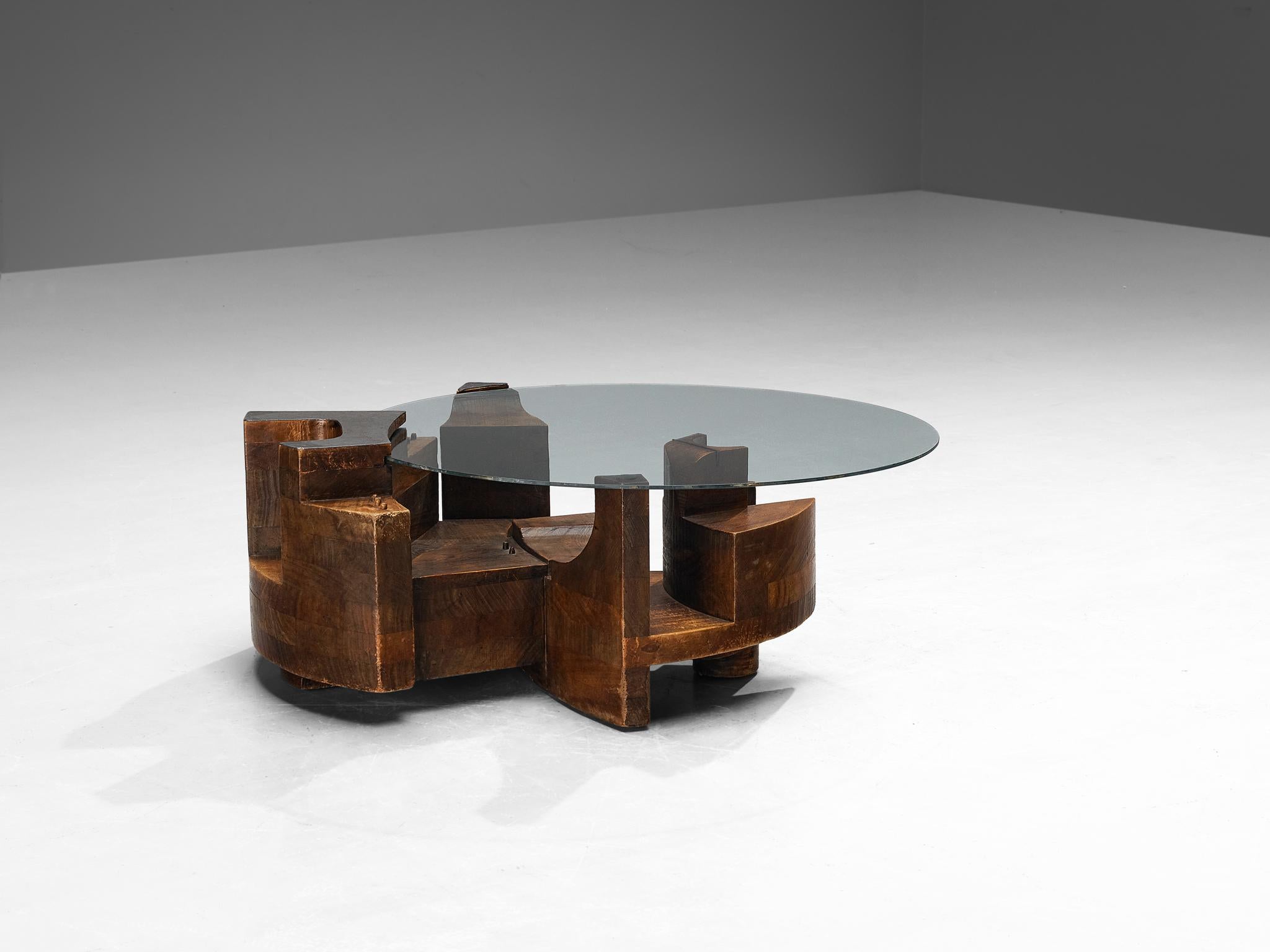 Nerone & Patuzzi for Gruppo NP2 Sculptural Coffee Table  5
