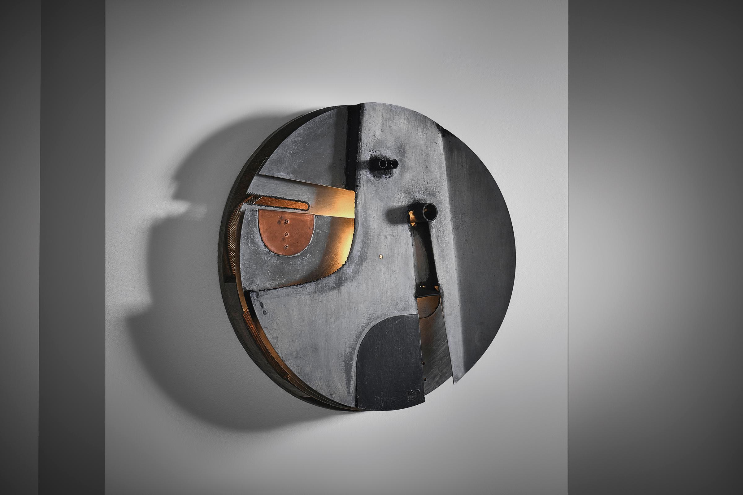 italien Nerone and Patuzzi / Gruppo NP2 sculpture lumineuse pour, Italie ca. 1970 en vente