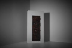 Relieve mural de madera Nerone and Patuzzi para el Gruppo NP2, Italia años 70