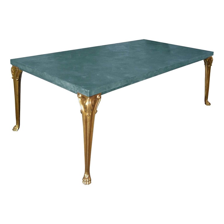 Nerone Turquoise Dining Table For Sale at 1stDibs