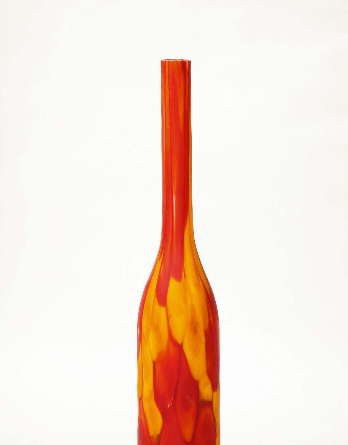 Moderne Forme de bouteille Nerox d'Ermanno Toso pour Fratelli Toso en vente