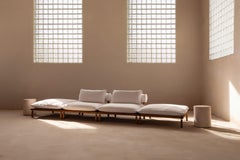 Canapé d'extérieur Indoor Nerthus en teck par ATRA