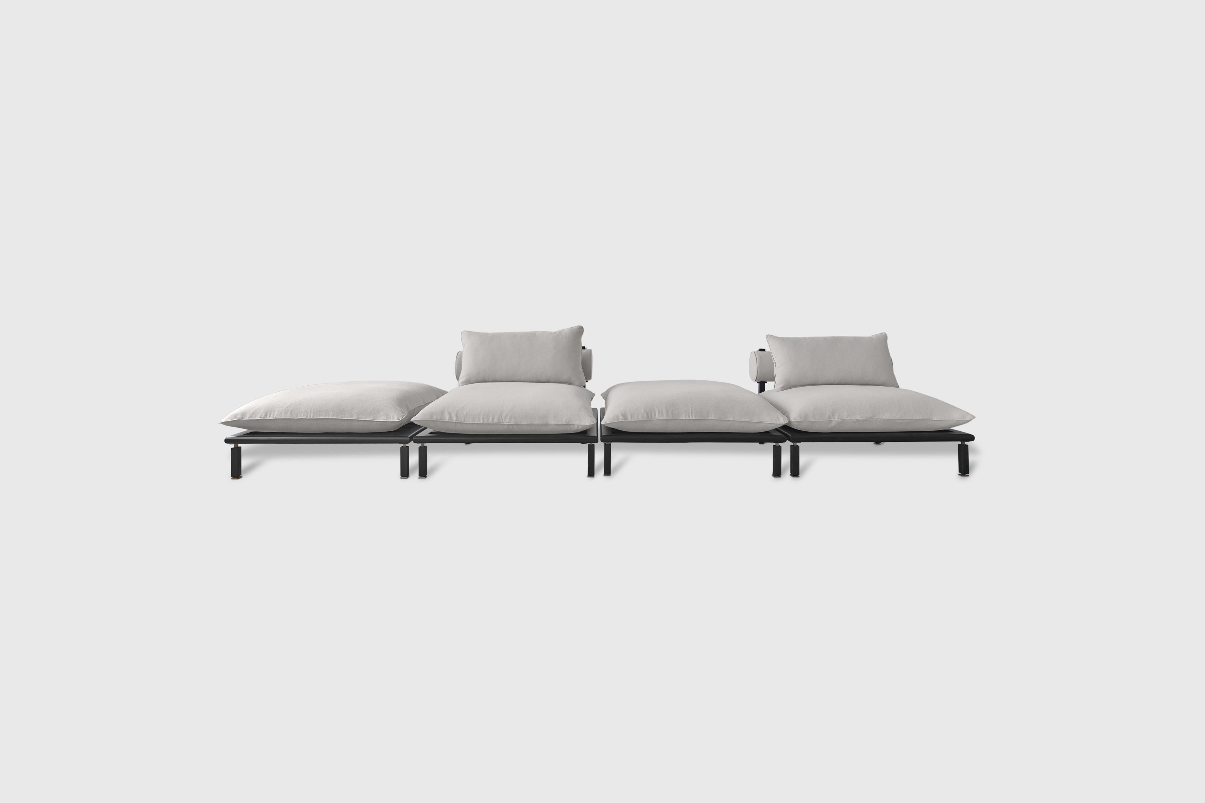 Contemporary Nerthus Sofa by Atra Design