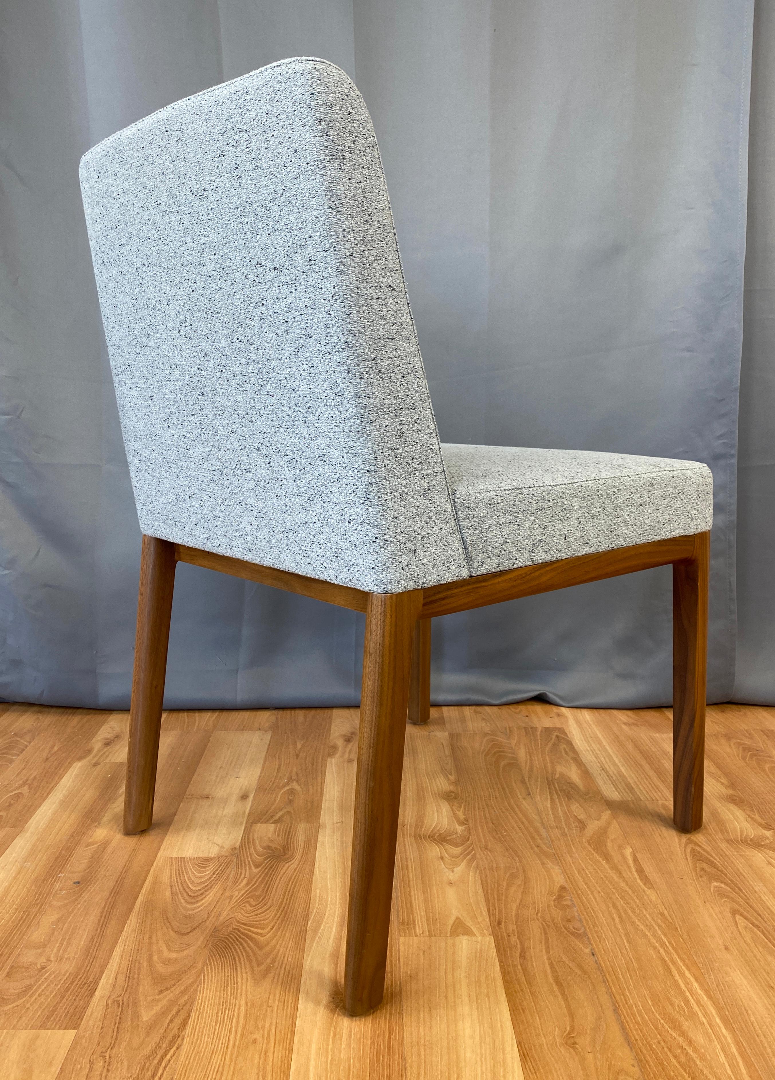 Fabric Nessel Side Chair by Geiger International part of Herman Miller For Sale