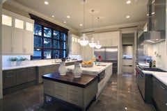 Nessen Hemisphere Pendant with Glass Shade