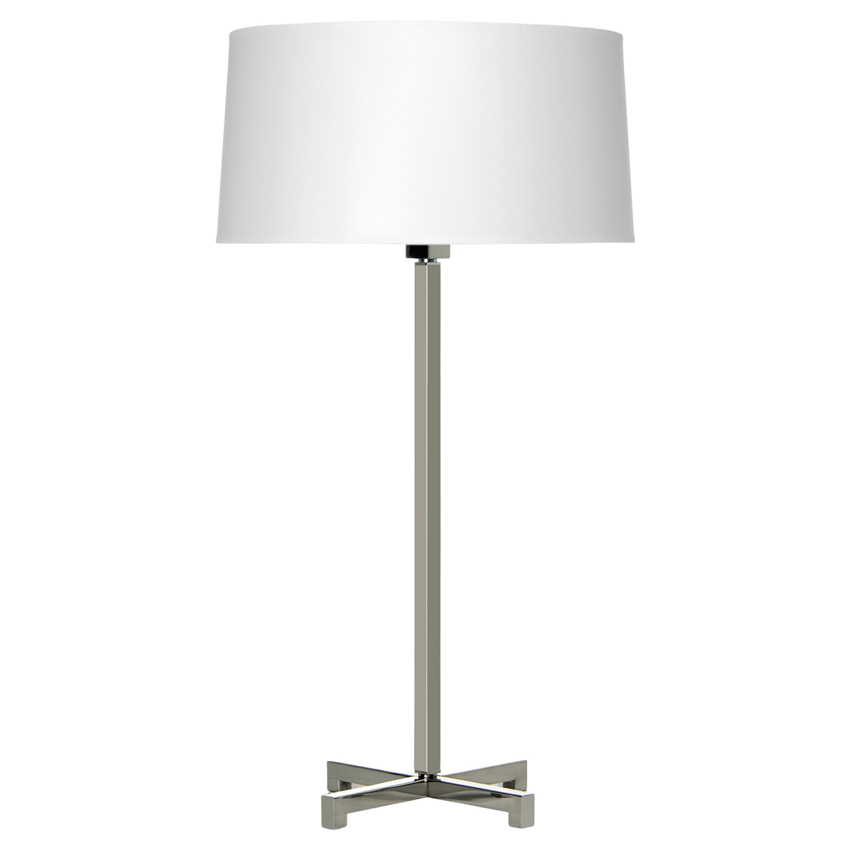 Nessen Lighting NT402 Table Lamp in Polished Chrome