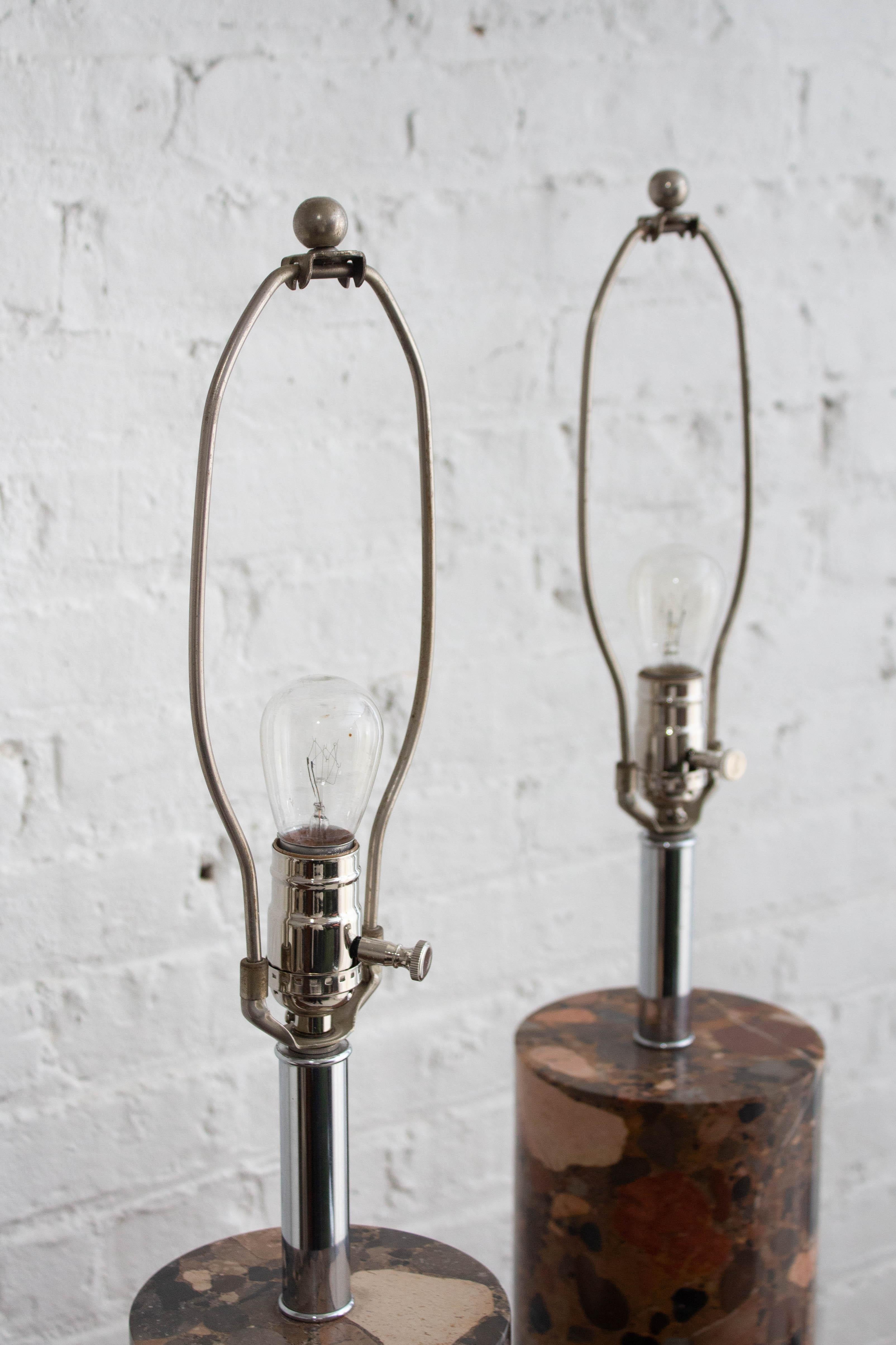 Nessen Studio Terrazzo Marble Table Lamp 3