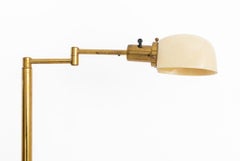 Nessen Studios Swing Arm Metal Floor Lamp