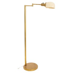 Used Nessen Studios Swing Arm Metal Floor Lamp