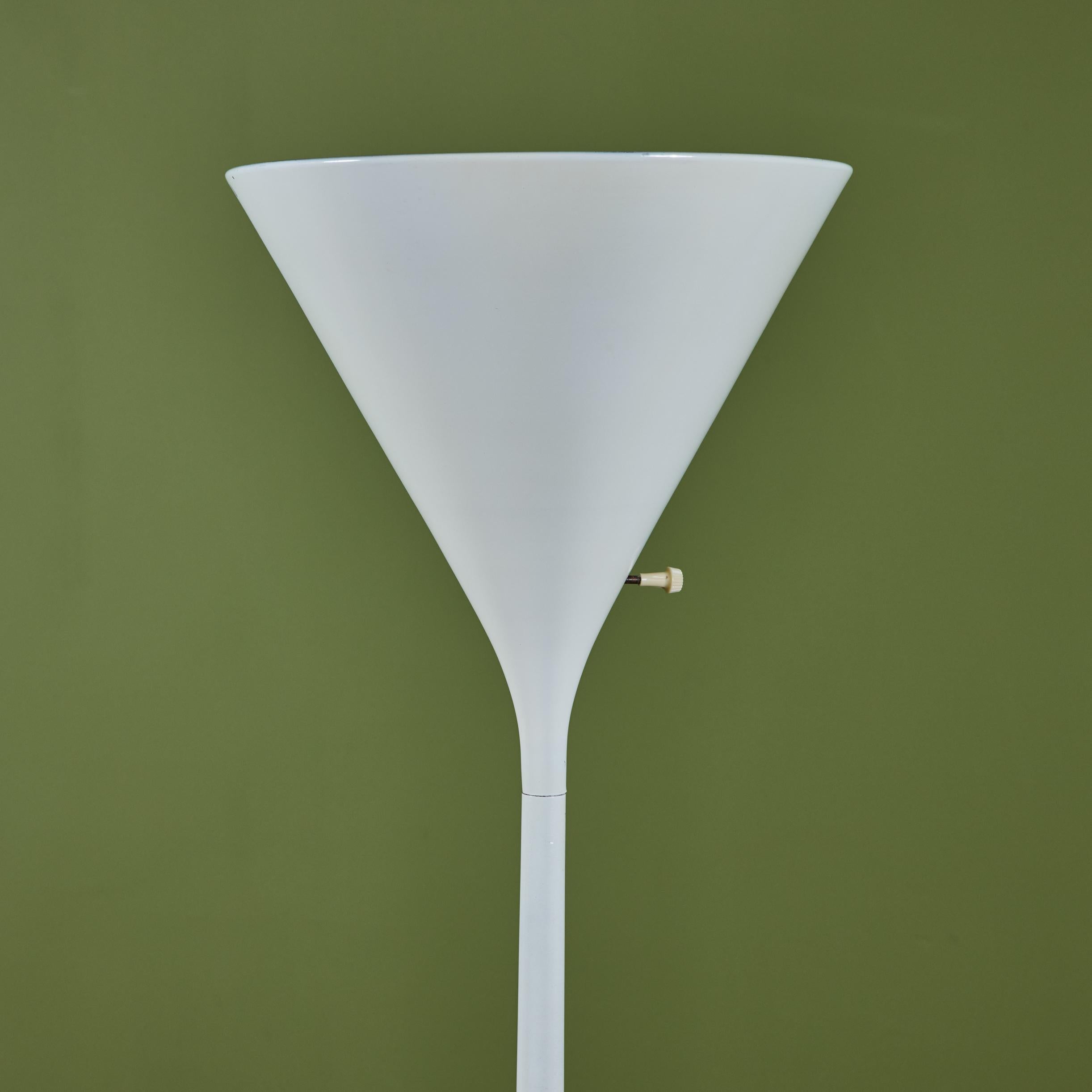 Nessen Studios Torchiere Floor Lamp For Sale 6