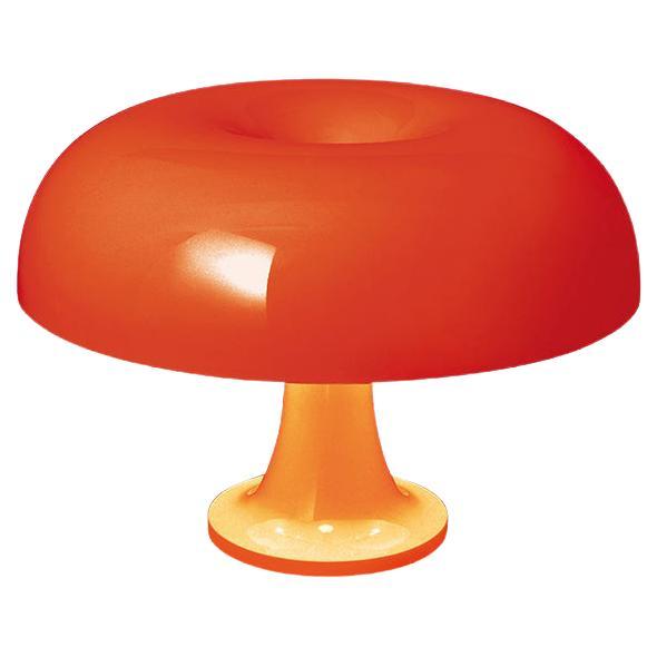 'Nessino' Table Lamp by Giancarlo Mattioli for Artemide in Orange