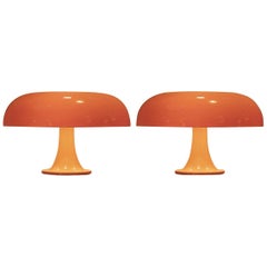 Nesso Lamps, Vintage Table Lamps by G. Mattioli for Artemide, 1960s