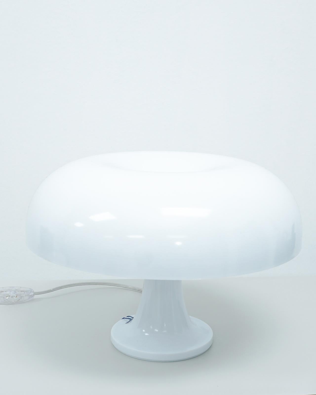 Plastic Nessino Table Lamp by Giancarlo Mattioli for Artemide