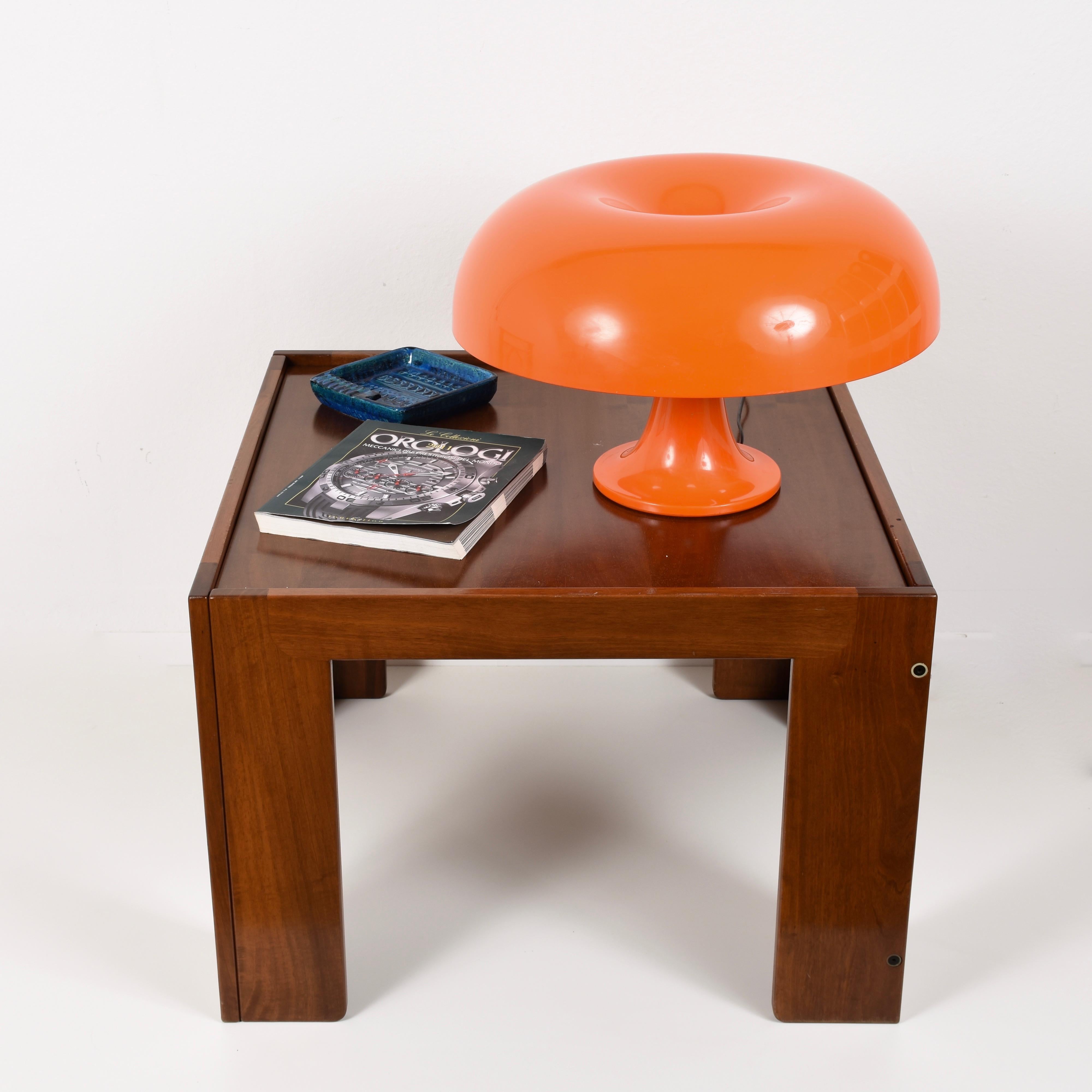 Nesso Tischleuchte in Orange von Giancarlo Mattioli für Artemide:: Italien 1960er Jahre (Mitte des 20. Jahrhunderts)