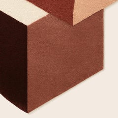 Nesso Tre wool Rug - EXHIBITION PIECE - Made in Europe - land tones