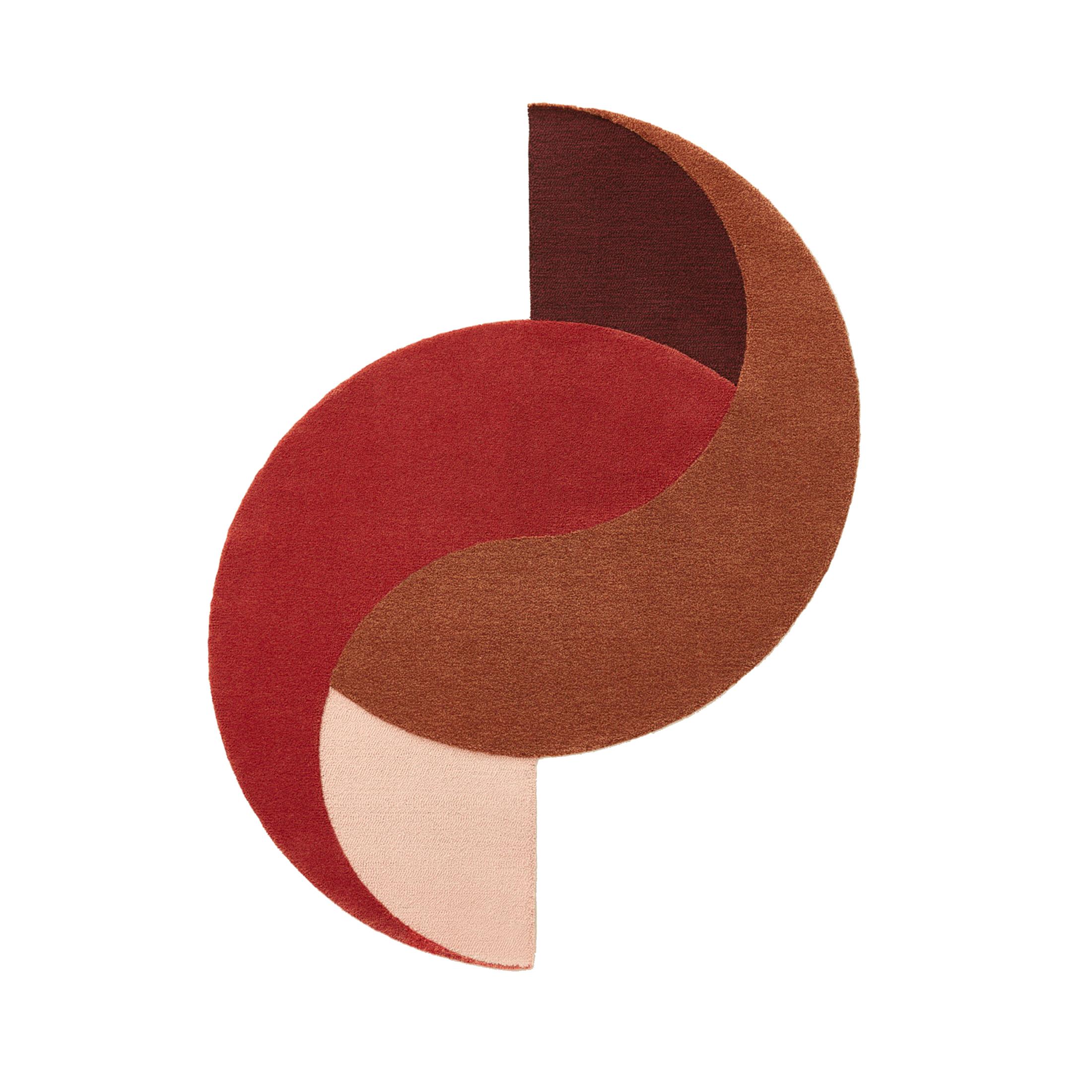 Modern Nesso UNO Rugs - EXHIBITION PIECE - Made in Europe, Full Colors For Sale