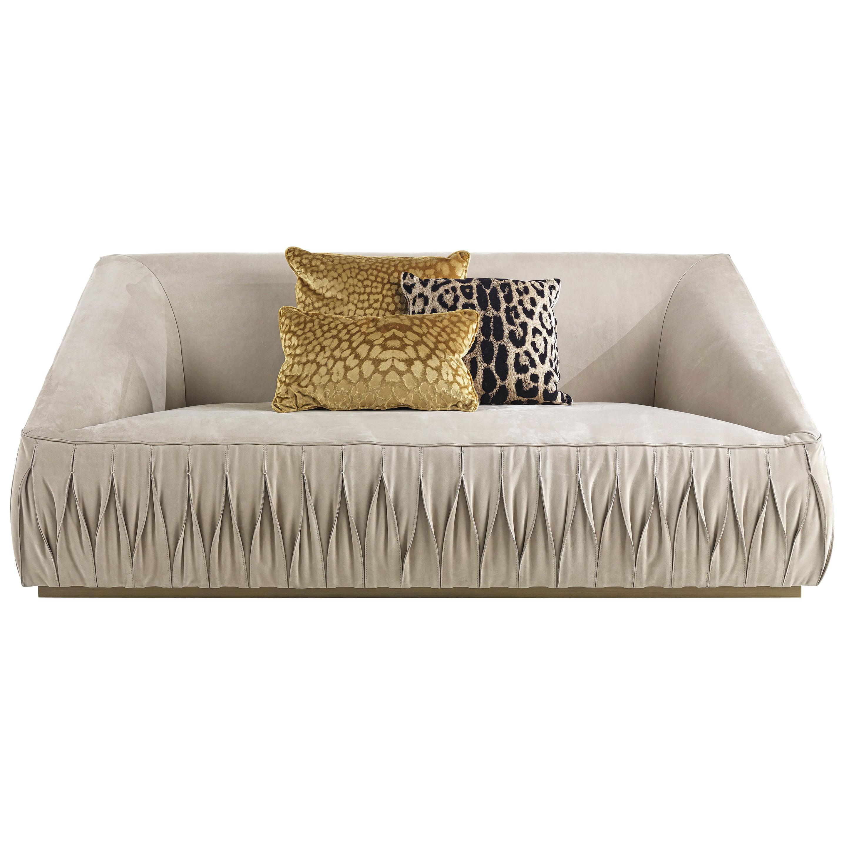 Sofá nido de 2 plazas en piel Siglo XXI by Roberto Cavalli Home Interiors