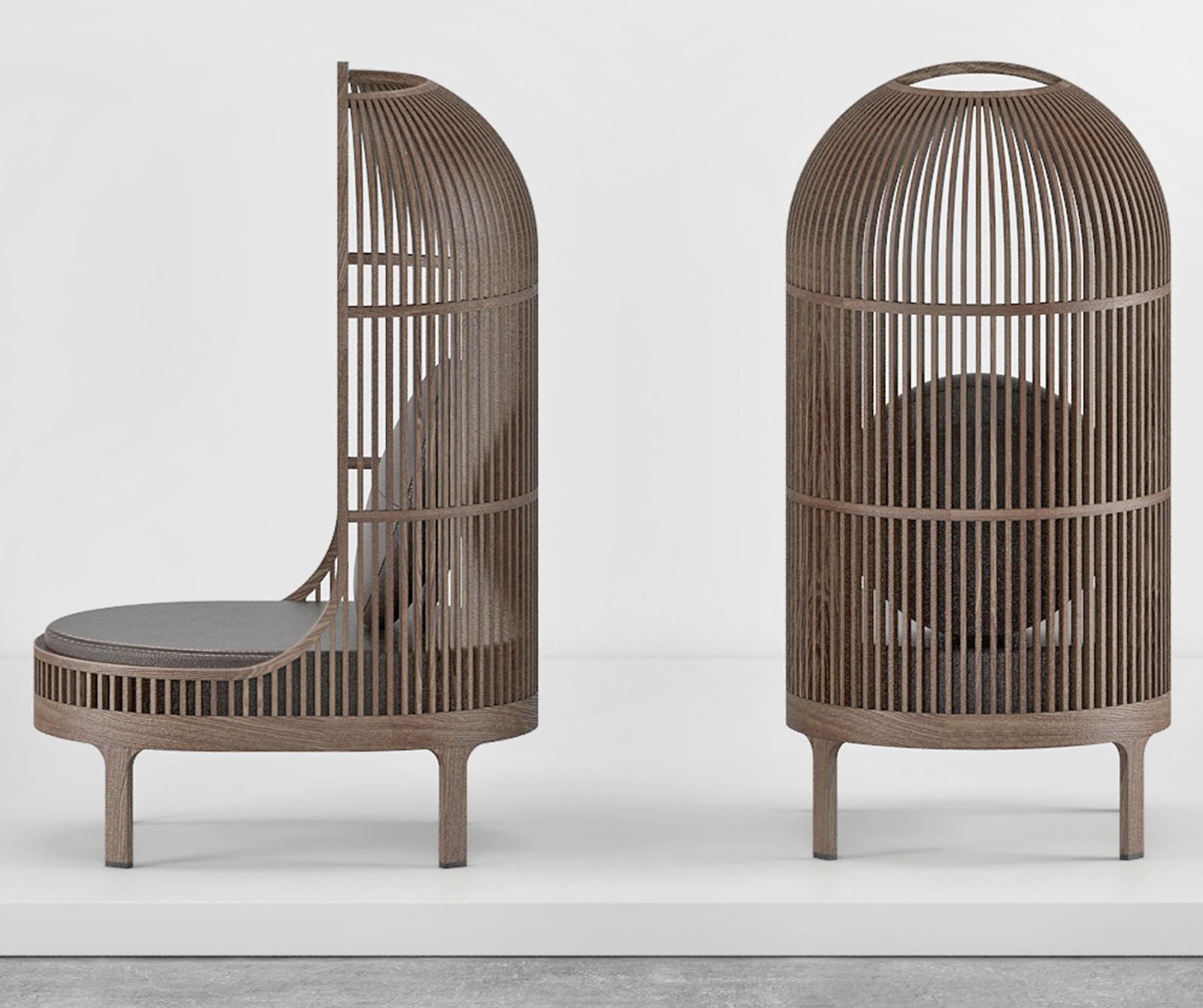 Scandinave moderne Chaise longue Nest en vente