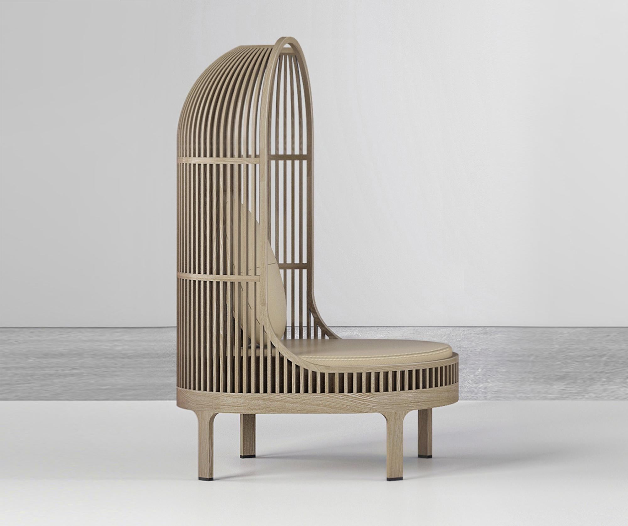 Scandinavian Modern Nest Lounge Chair For Sale