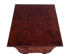 Nest of 4 mid century Scandinavian birch tables