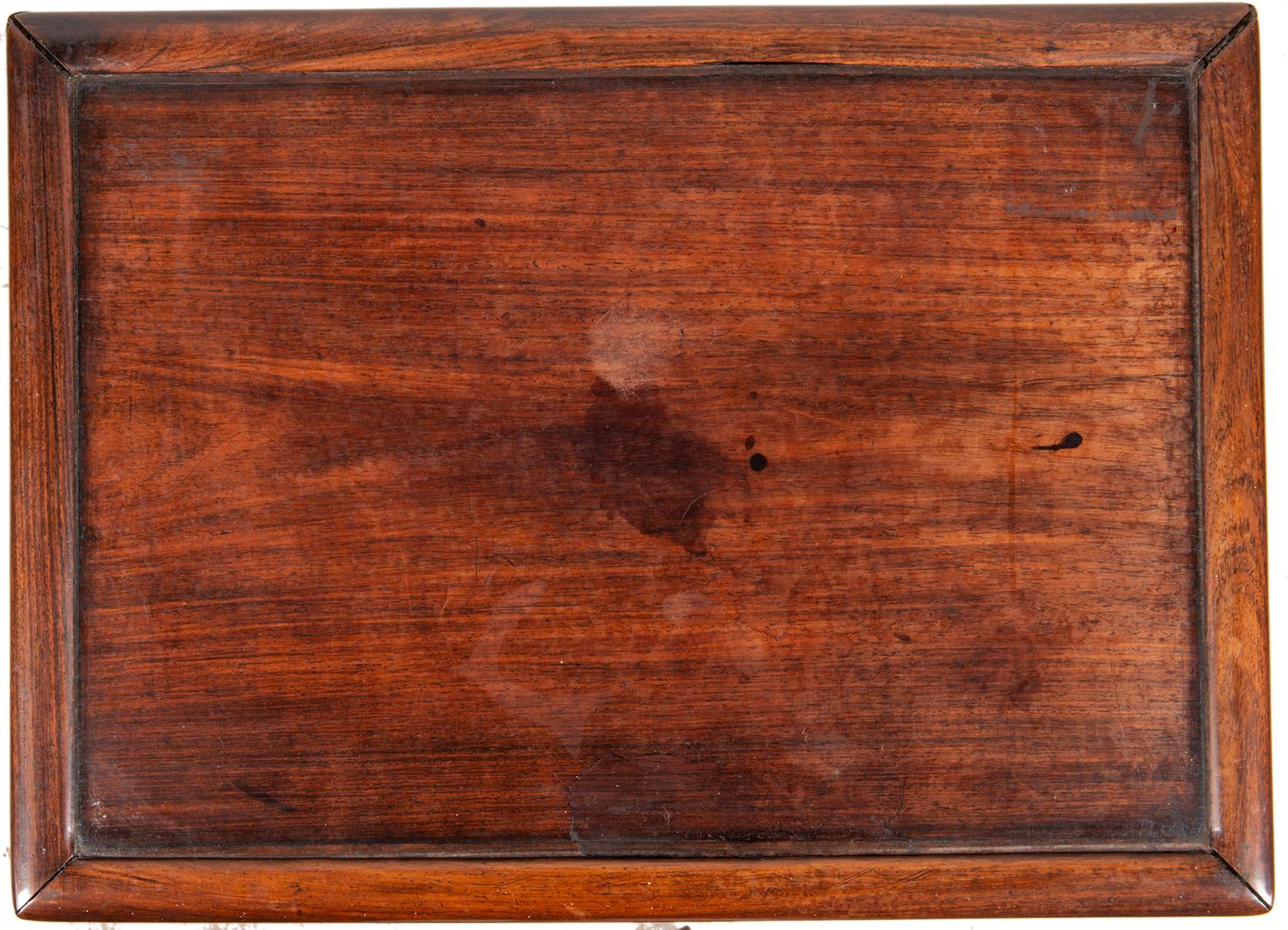 Nid de quatre tables chinoises en bois dur, vers 1880 Bon état - En vente à Brighton, Sussex