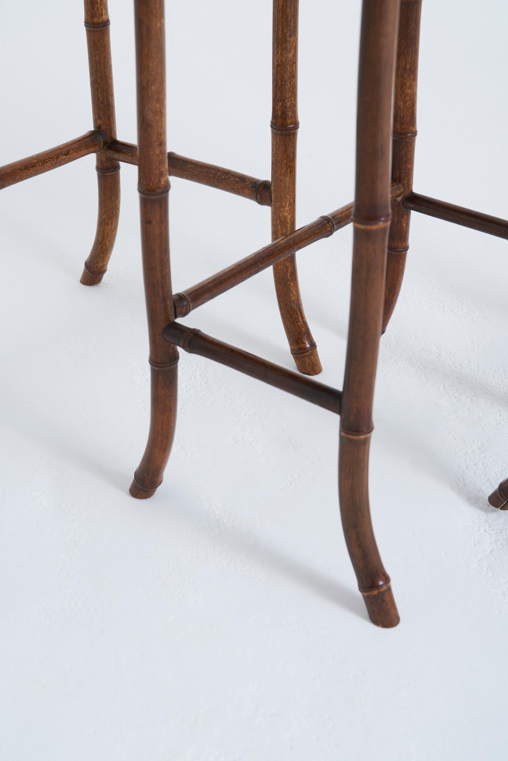 Nest of Japanned Tables by Perret & Vibert 3