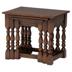 Nest of Oak Tables