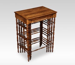 Nest of Regency Specimen Wood Tables