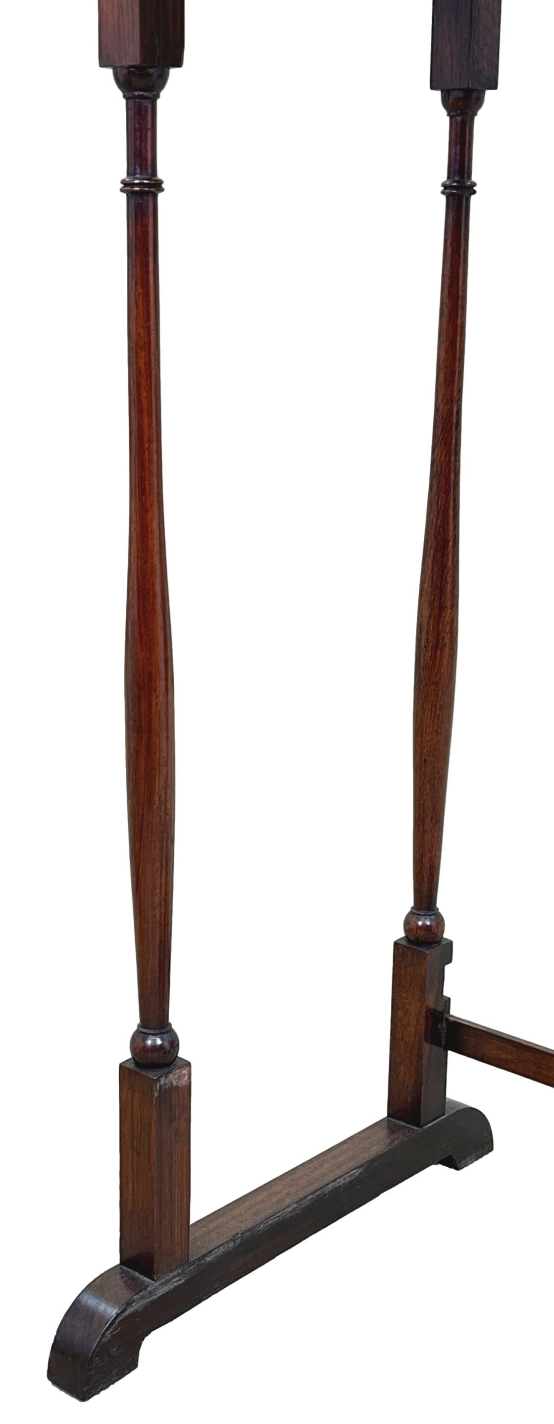 Nest of Three Regency Rosewood Coffee Tables For Sale 3
