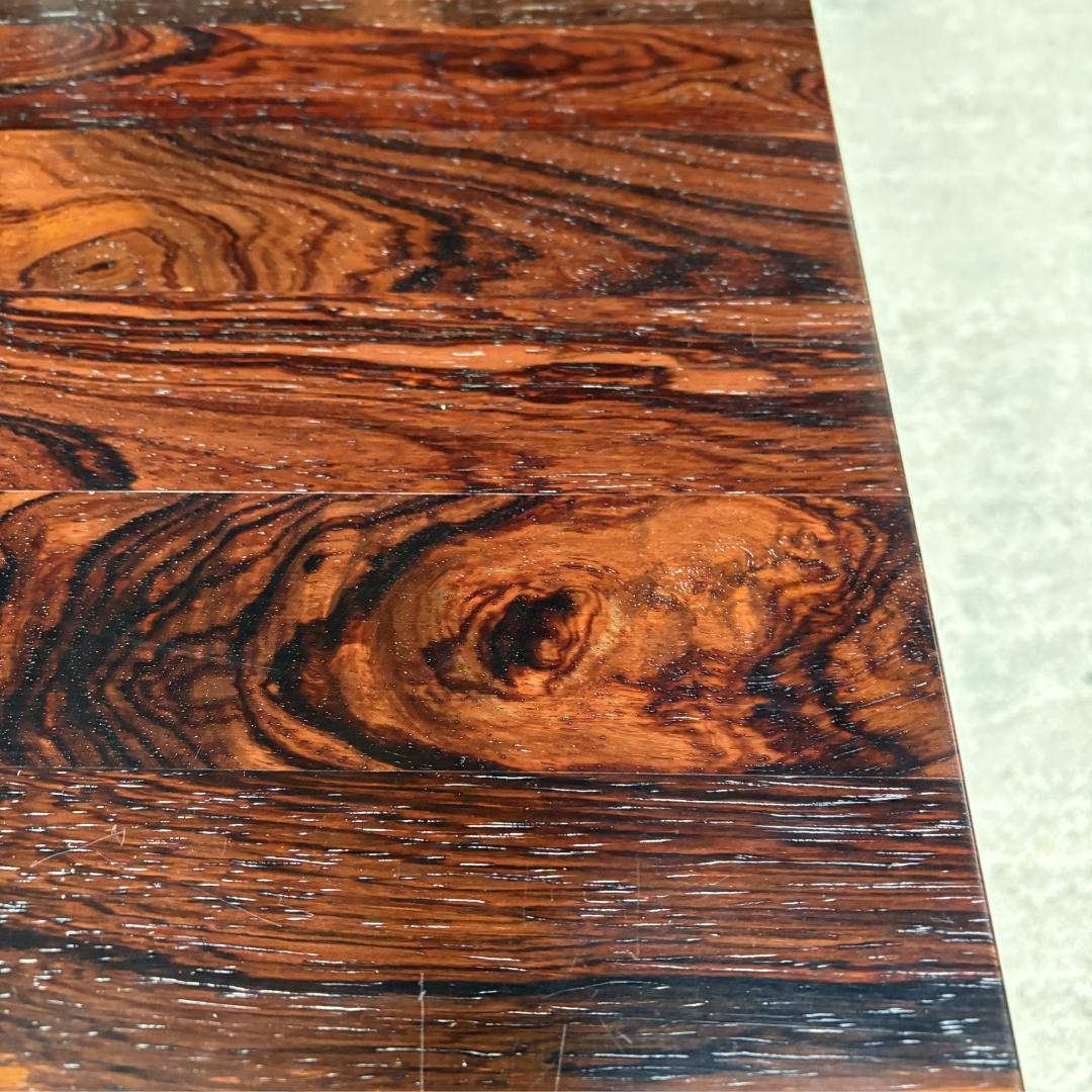 Nest of Three Solid Wood Tables, One Large and Two Small In Good Condition For Sale In London, GB
