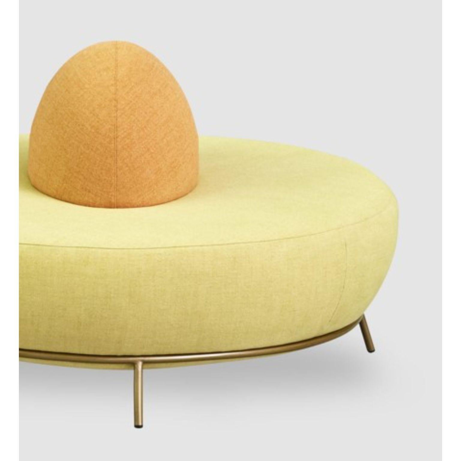 Spanish Nest Round Sofa with Backrest by Pepe Albargues For Sale