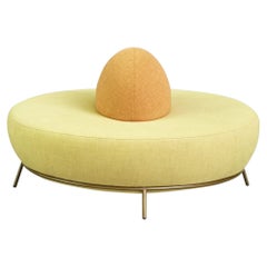 Nest Round Sofa with Backrest by Pepe Albargues