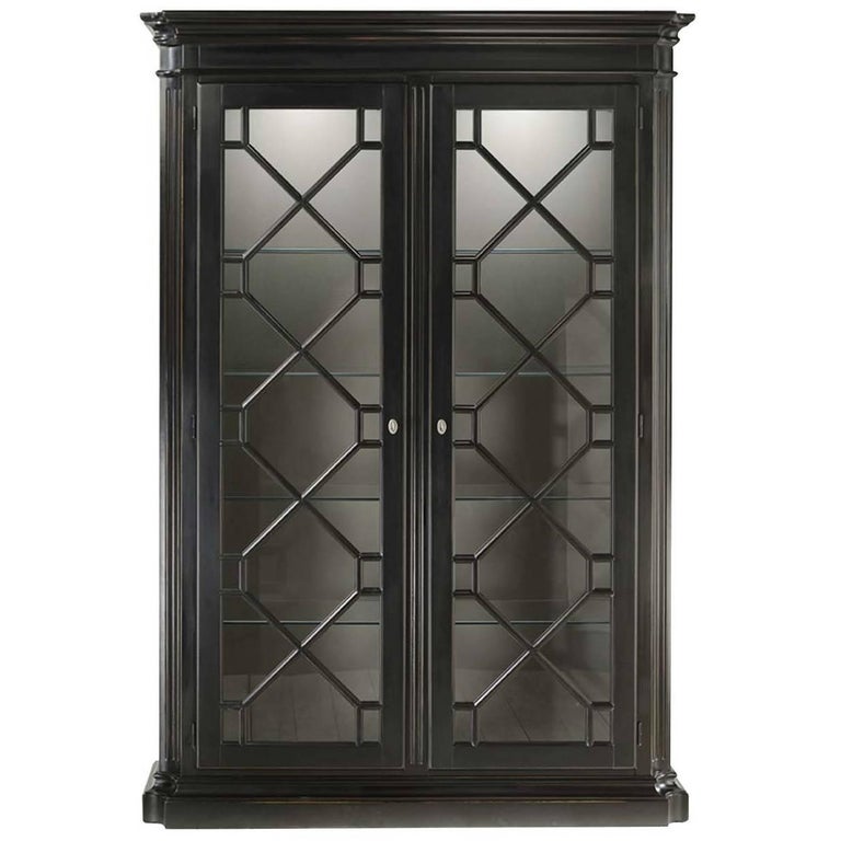 Nest Two Door Glass Cabinet For At 1stdibs Nest Two Door Glass Cabinet For