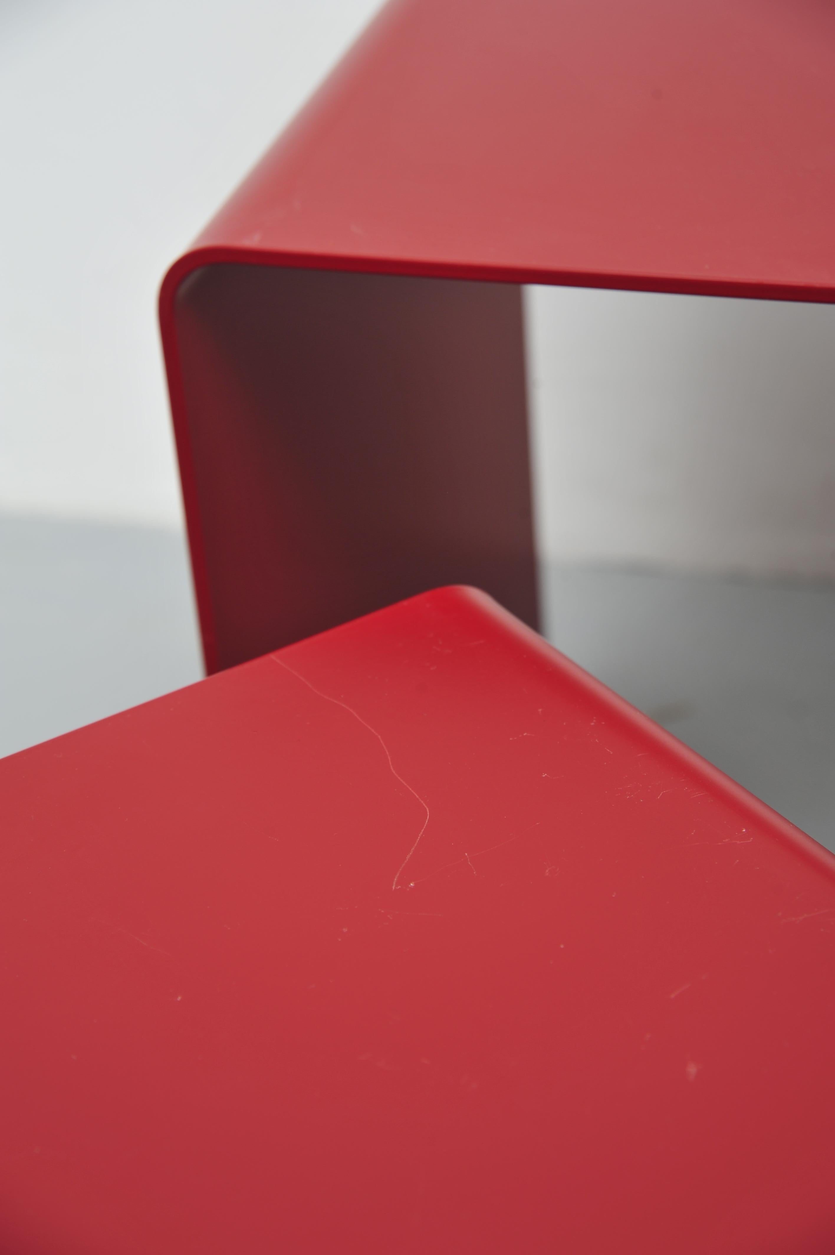 Nesting Coffee Tables SDR+ 010 by Dieter Rams and Thomas Merkel, 2001 For Sale 5