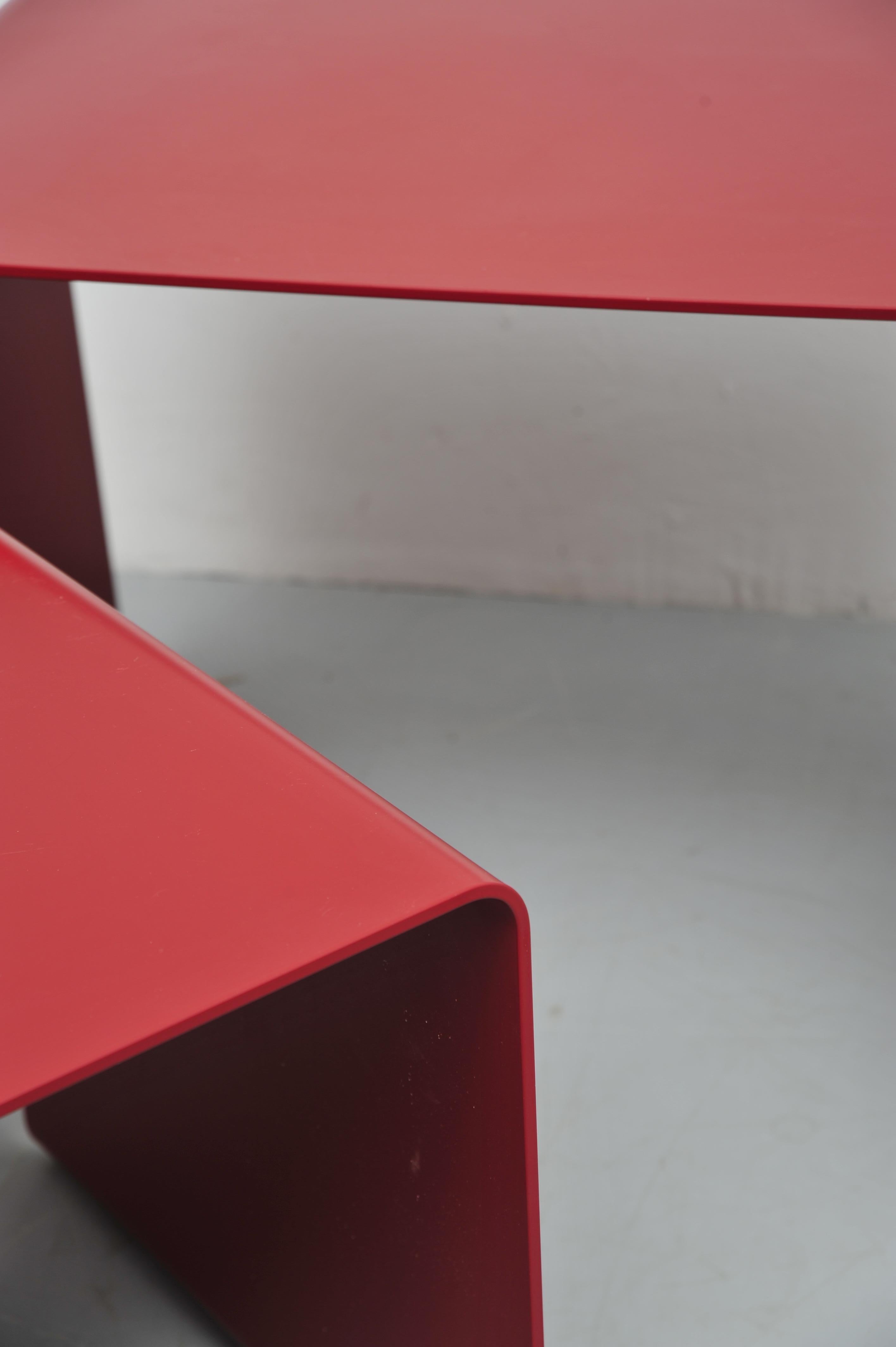 Nesting Coffee Tables SDR+ 010 by Dieter Rams and Thomas Merkel, 2001 For Sale 6