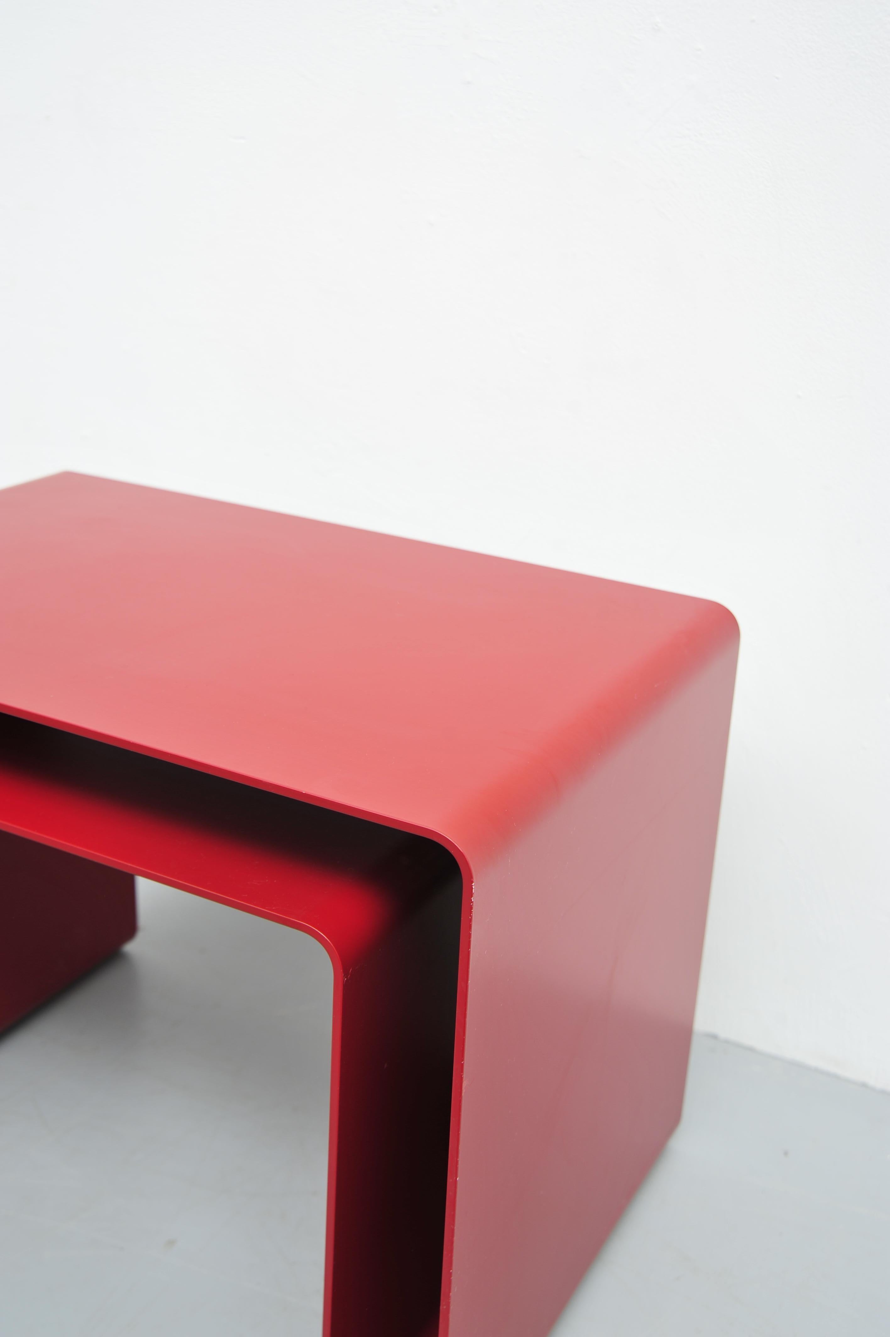 Contemporary Nesting Coffee Tables SDR+ 010 by Dieter Rams and Thomas Merkel, 2001 For Sale