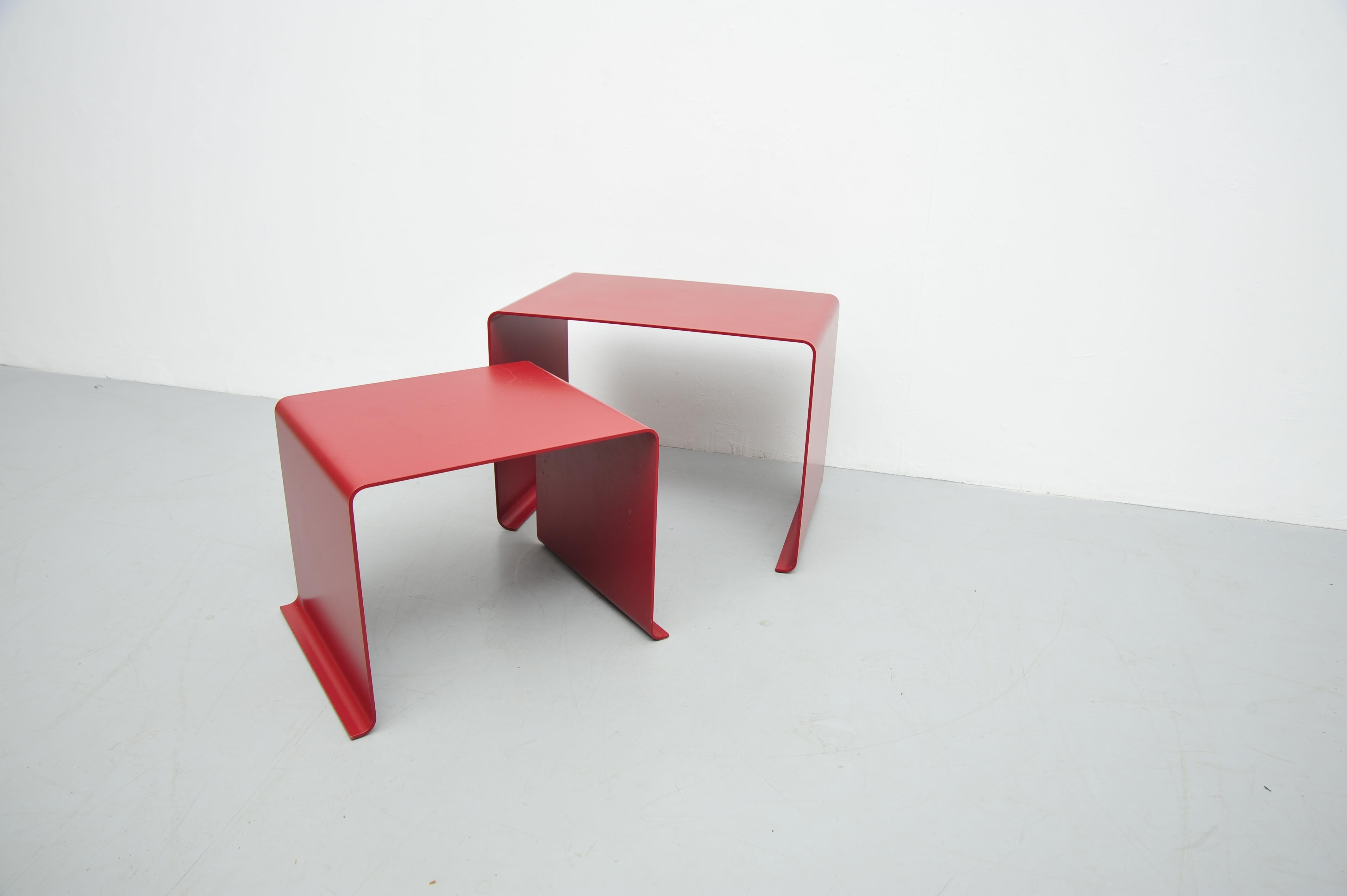 Nesting Coffee Tables SDR+ 010 by Dieter Rams and Thomas Merkel, 2001 For Sale 2