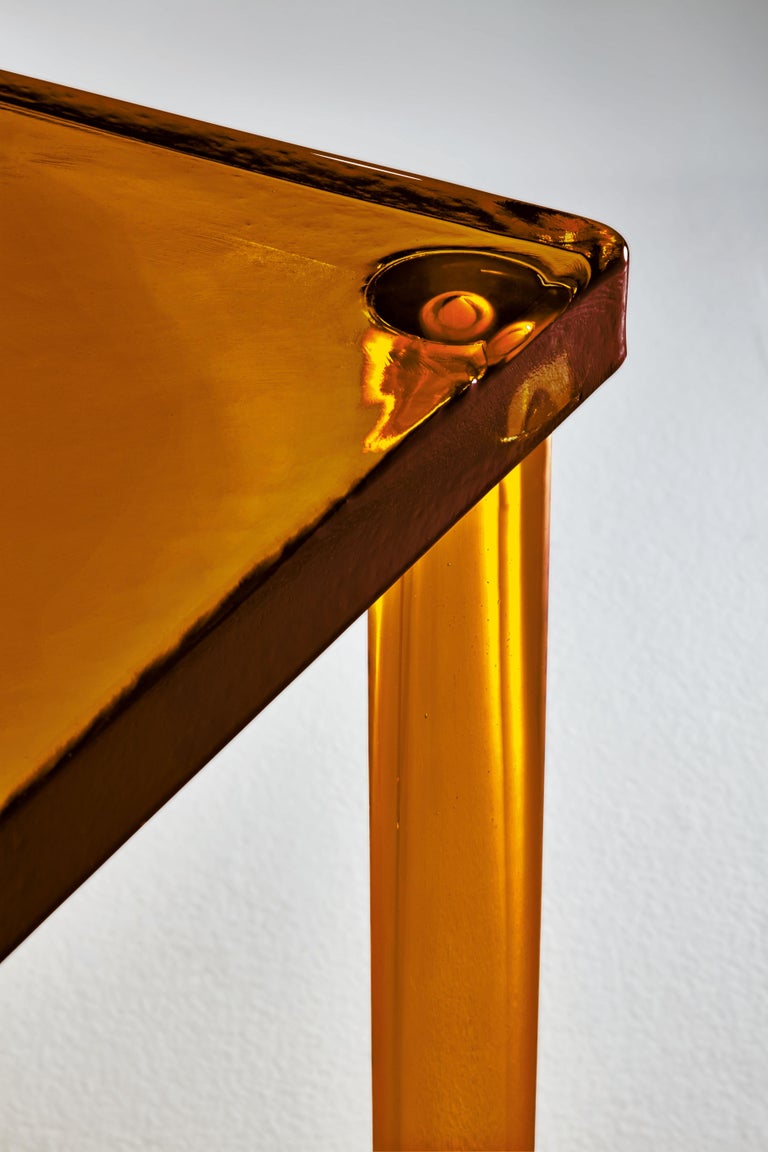 NESTING Large High Table in Amber, by Ronan and Erwan Bouroullec from ...