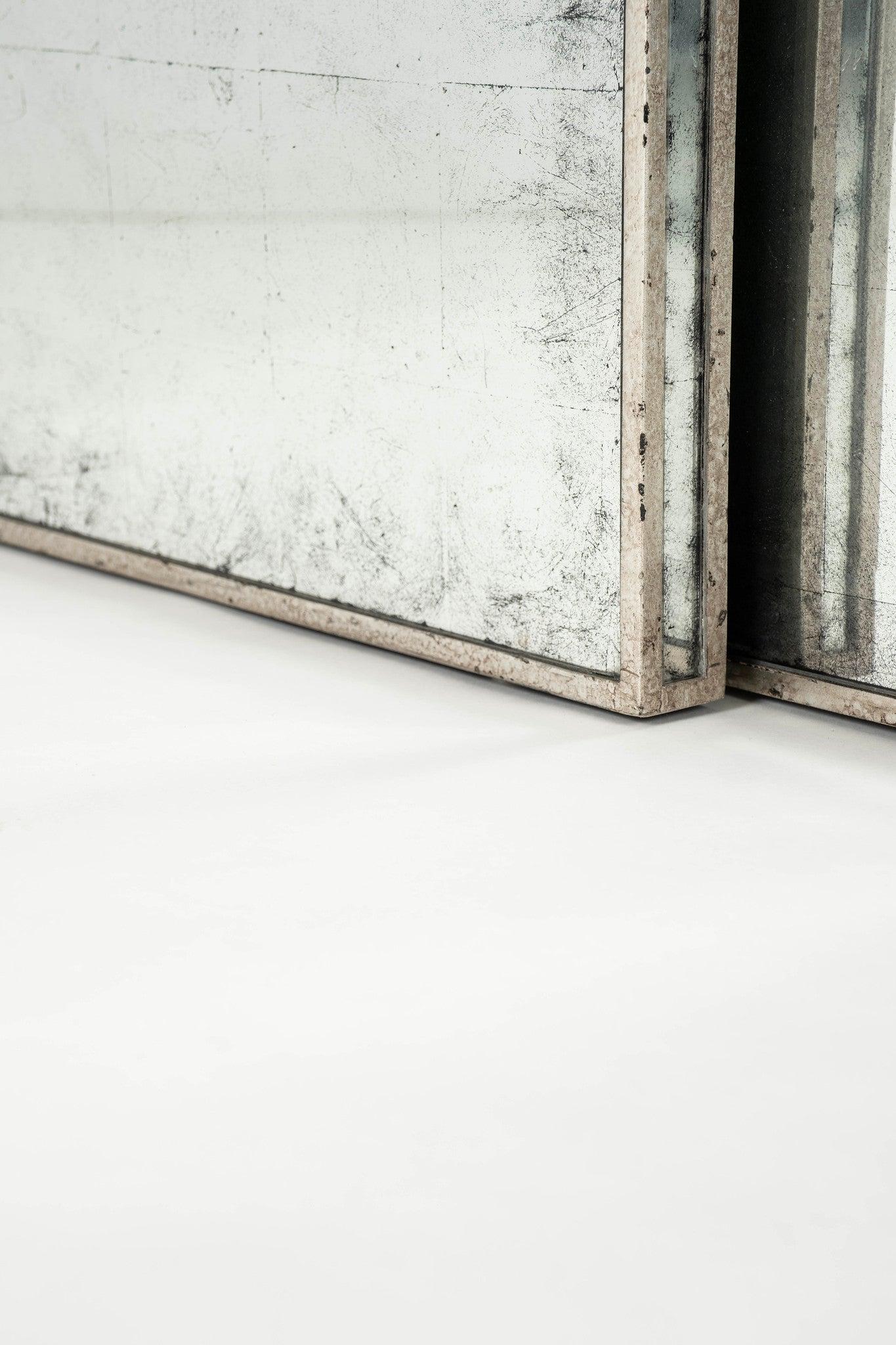 Nesting Mirrored Table Set For Sale 7