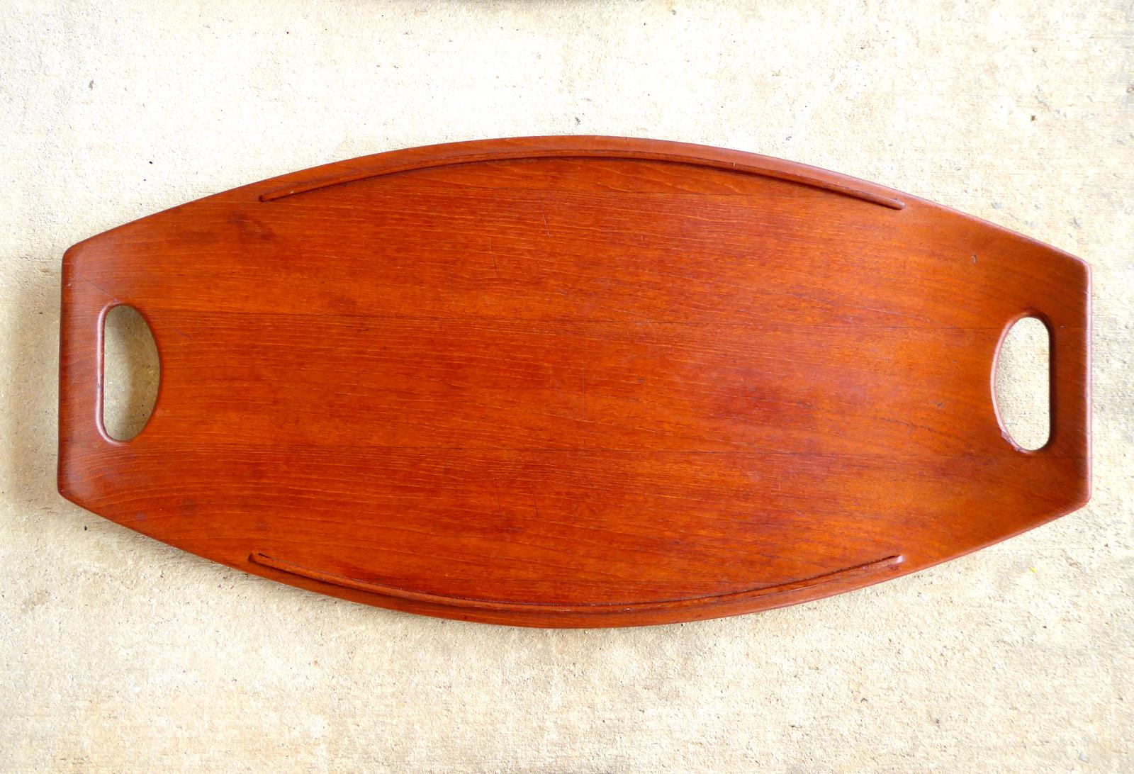 20th Century Nesting Set of Three Staved Teak Trays by Jens Quistgaard for Dansk For Sale