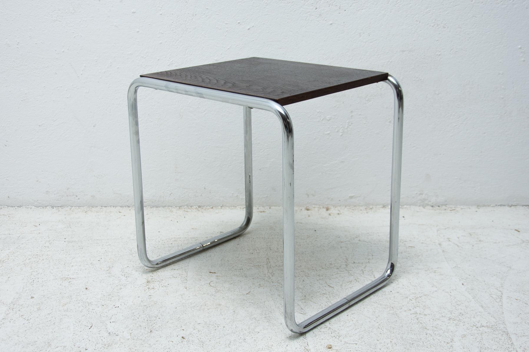 Plated Nesting Side Table B9 by Marcel Breuer, 1930s