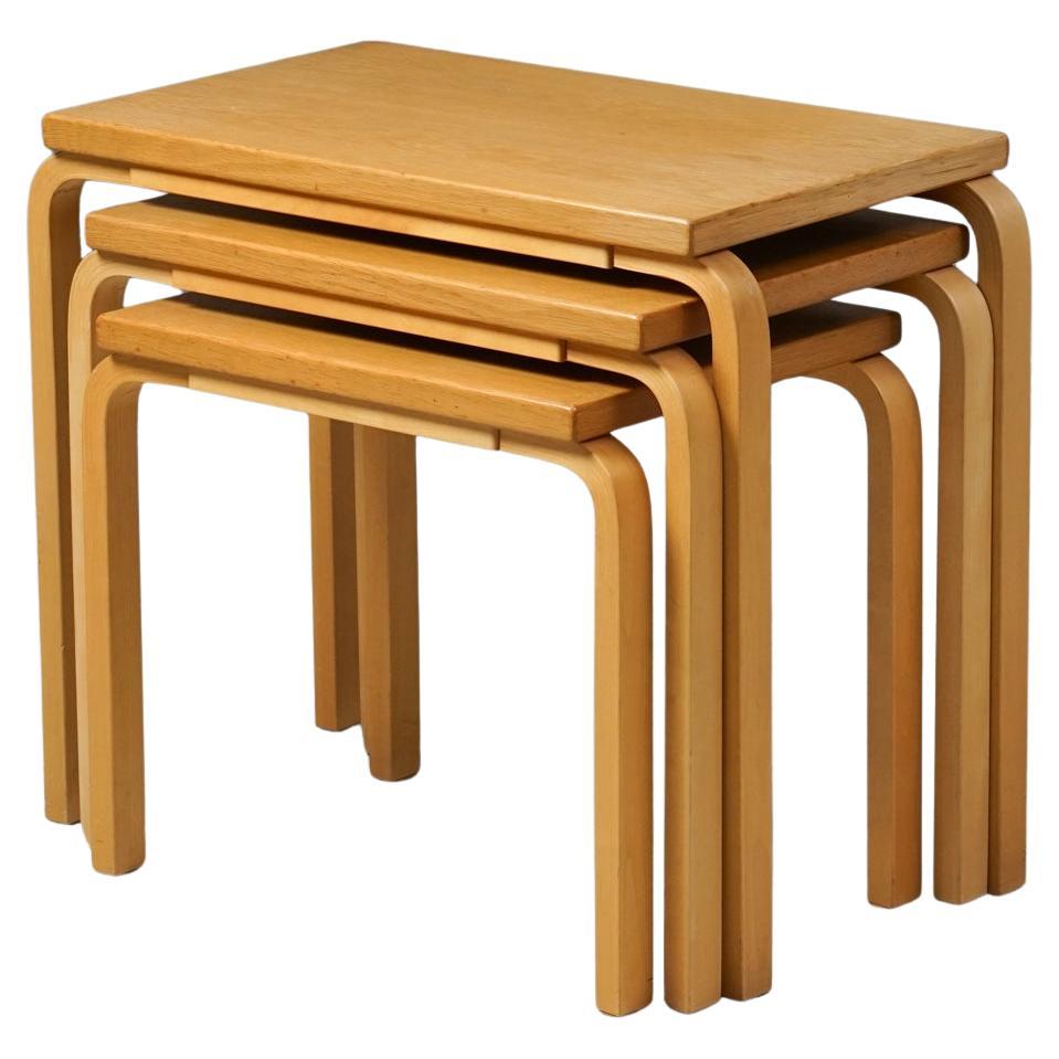 Nesting Table, Alvar Aalto, Artek, 1970s
