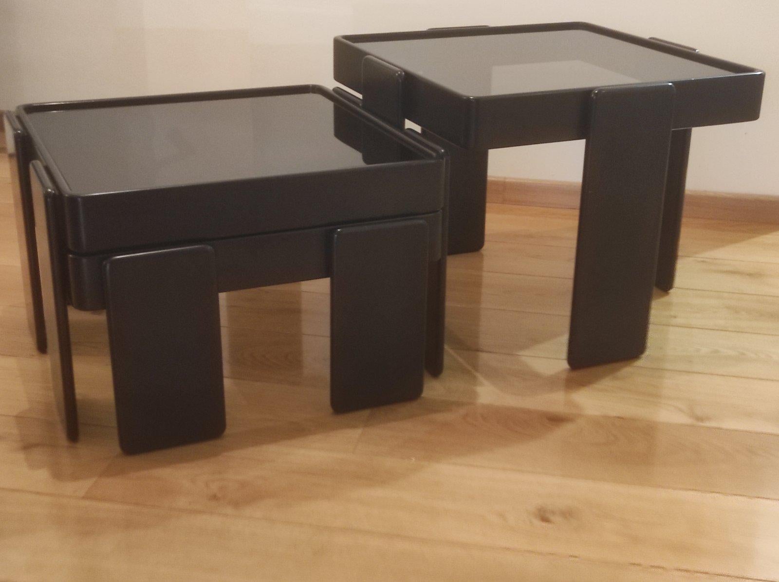 Tavolino da salotto di Gianfranco Frattini per Cassina Italia anni '70 in vendita 2